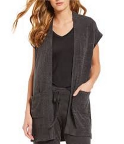 COZYCHIC ULTRA LITE SLEEVELESS LONG CARDI